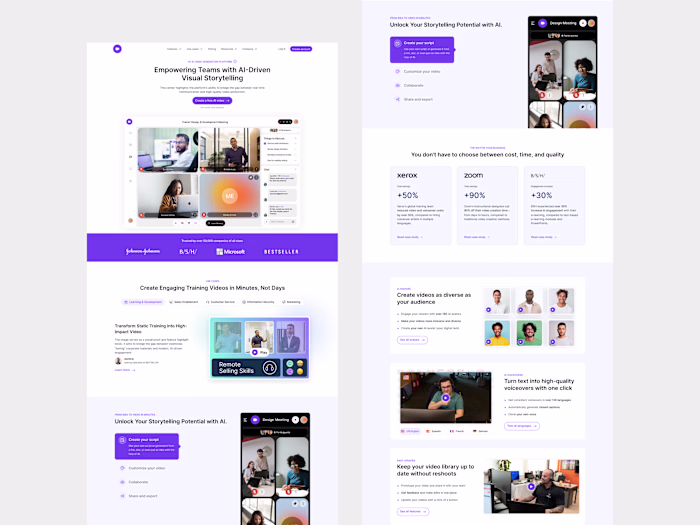 AI Video Generation Platform SaaS Redesign