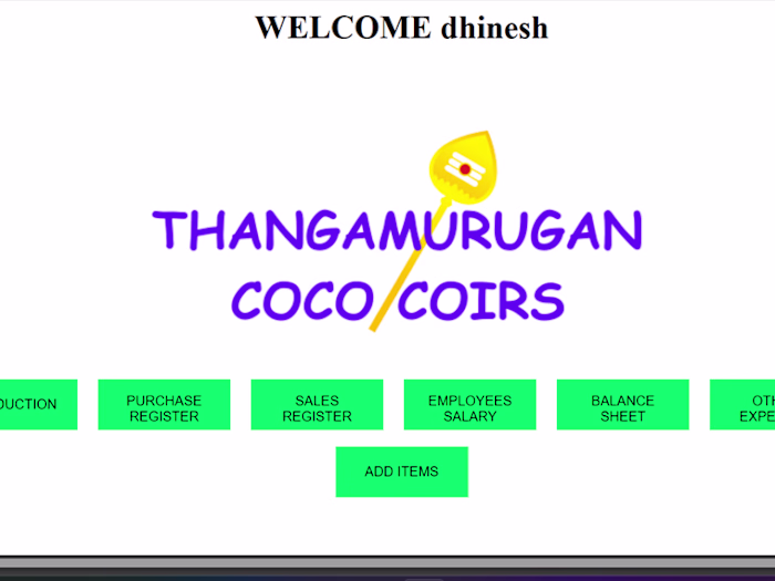 Accounts maintaining site