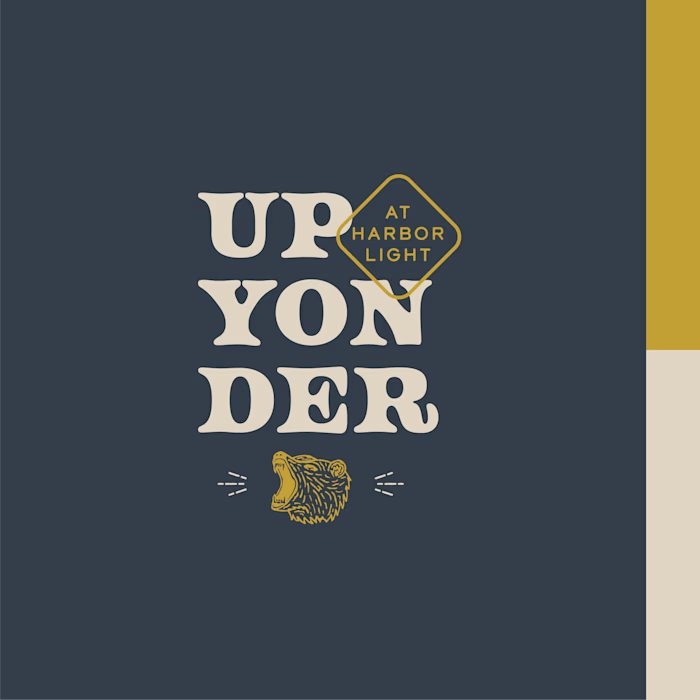 Identity Design: Up Yonder, a restaurant, bar + venue space