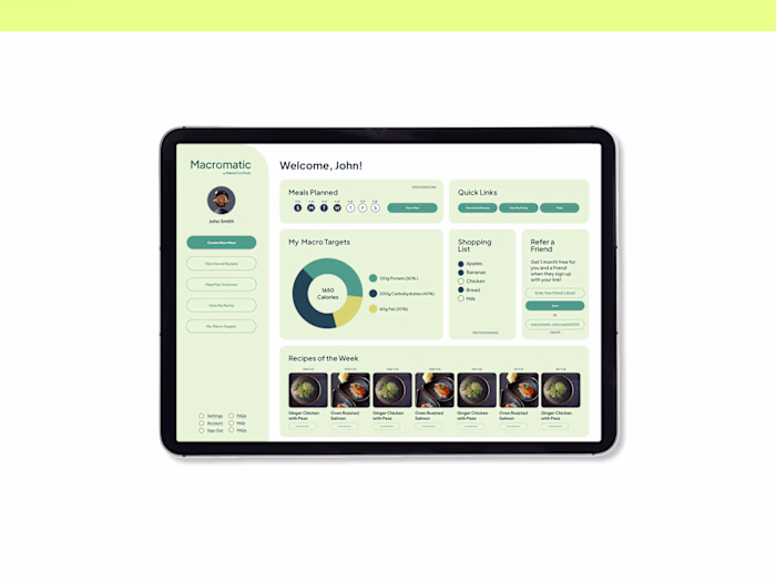 Macromatic: UI/UX Dashboard Design for SaaS Product