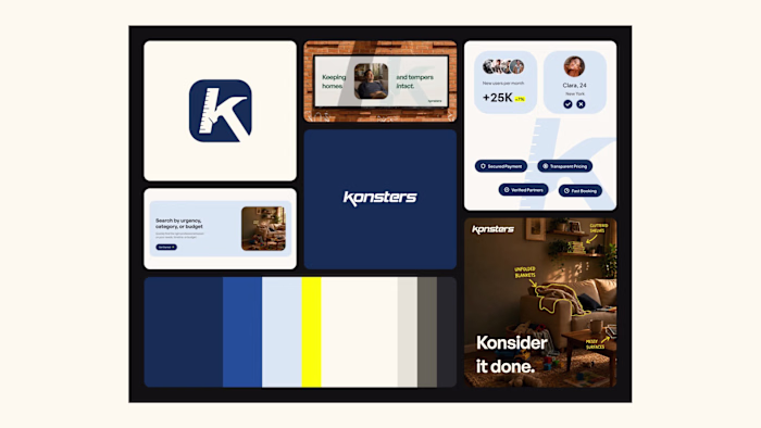 Konsters: Brand Identity & Strategy for Home Services