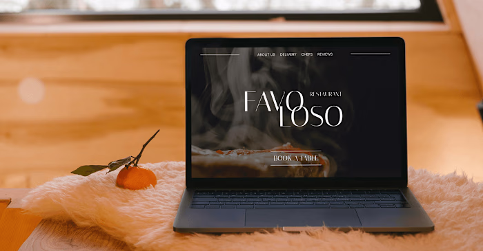Restaurant Landing Page :: Behance