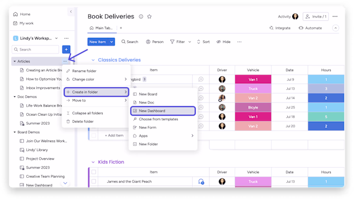 Monday.com Docusign Automated Invoices