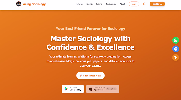 Acing Sociology is an edtech