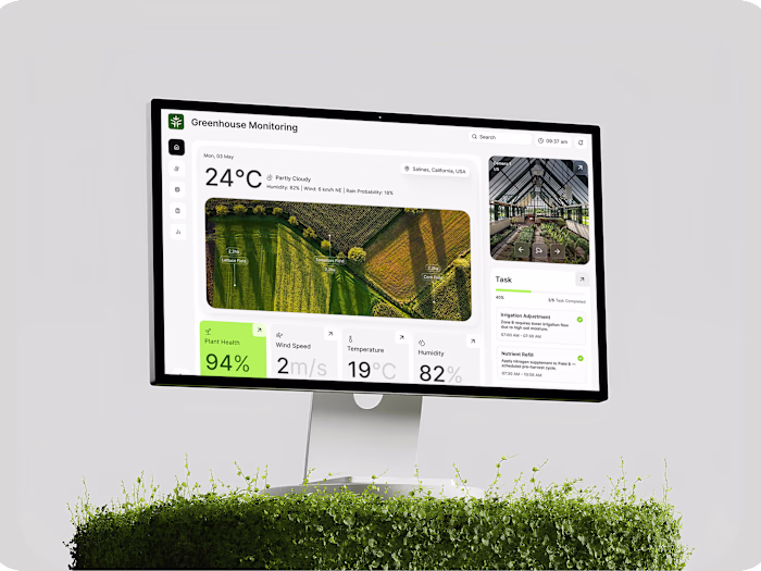 Farmlytics — Agritech SaaS Dashboard