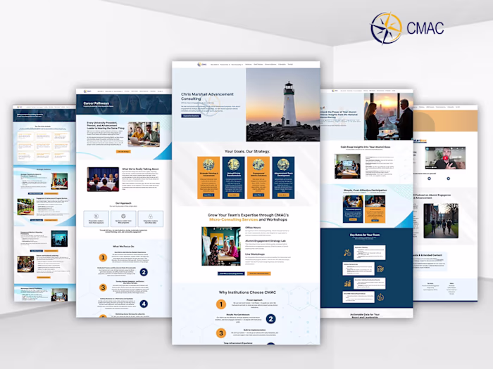 Large-Scale Custom Kajabi Website Build for Consulting Firm