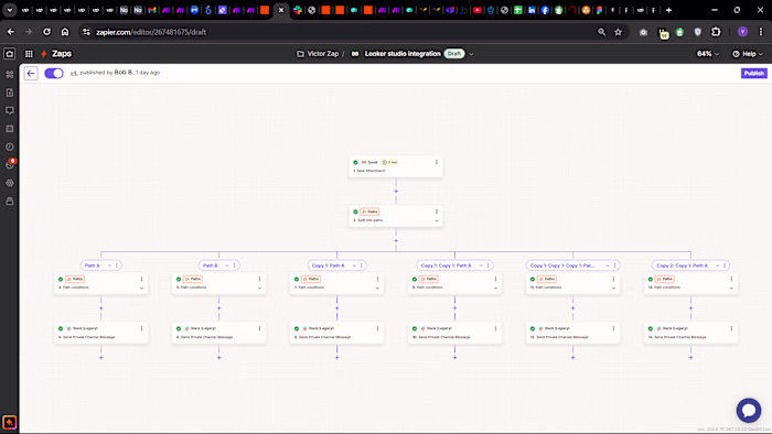 Gmail Attachment → 6-Path Conditional