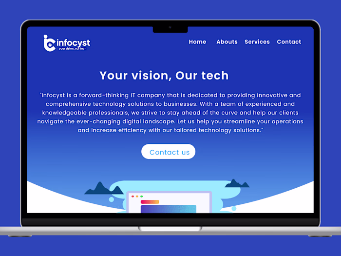 Single Landing Page Website 