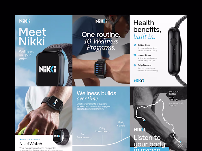 Social Media Posts For Nikki Wearables