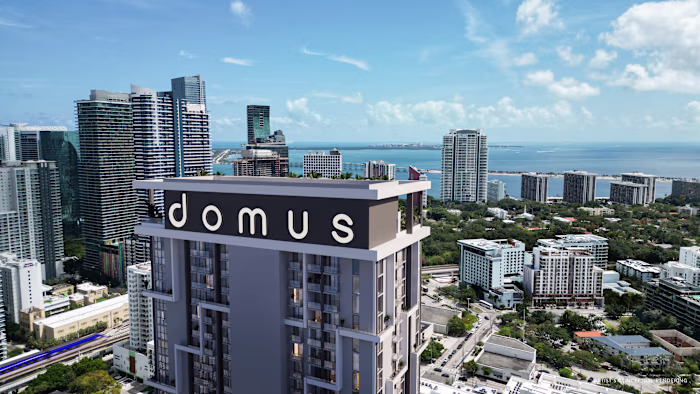 Landing Page deigned for a Miami luxury Project