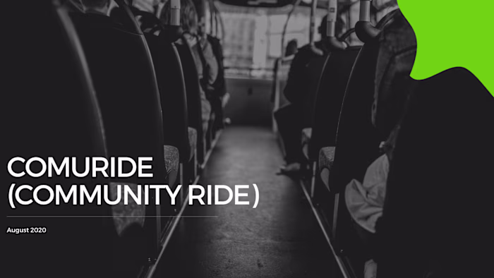 ComURide: Ride-Sharing App
