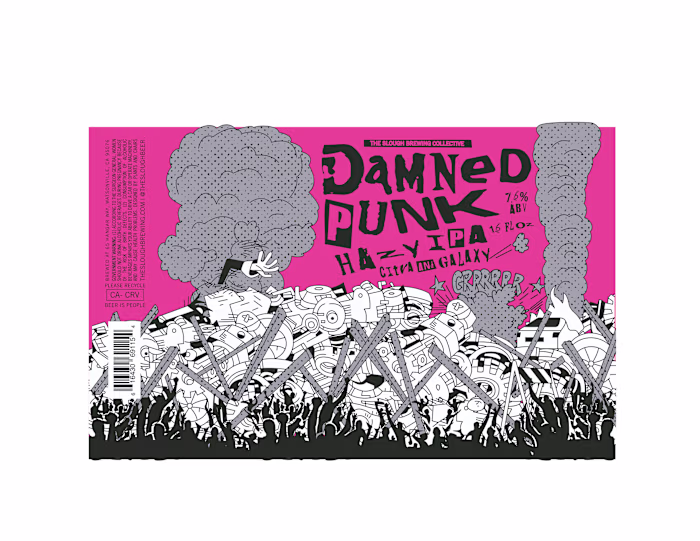 Damned Punk - The Slough Brewing Collective :: Behance