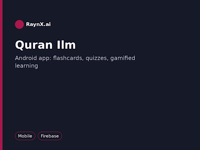 Quran Ilm — Gamified Islamic Learning App