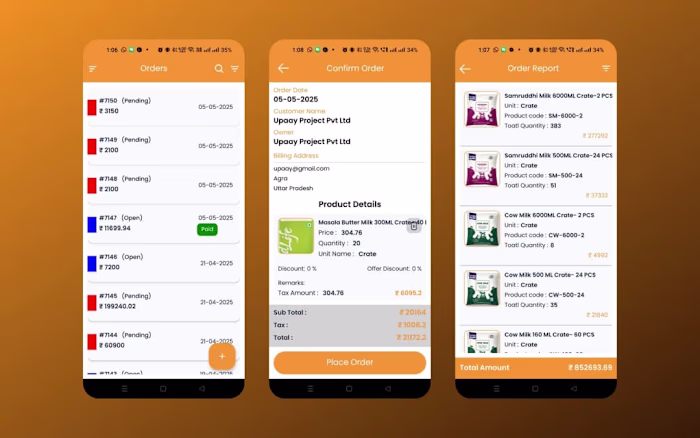 SmartFlow – Order & Dispatch App for Distributors