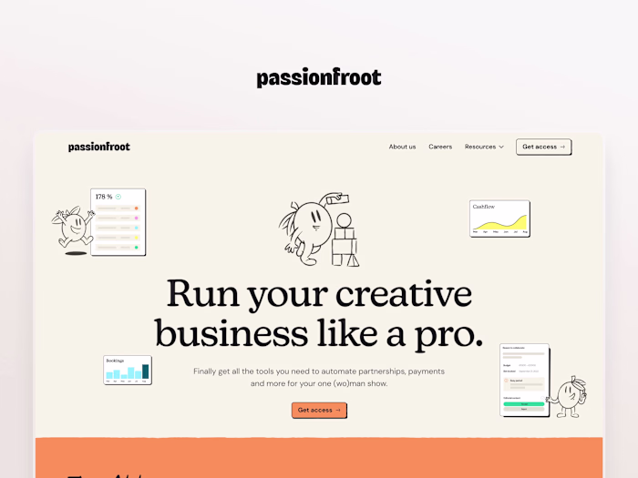 Passionfroot – Web Design