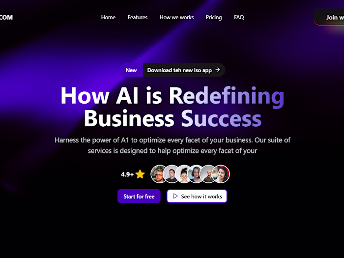 SaaS Landing Page