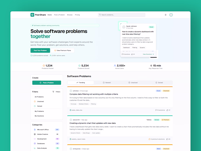 PeerShare Platform Development
