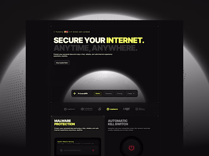 SAAS Website 