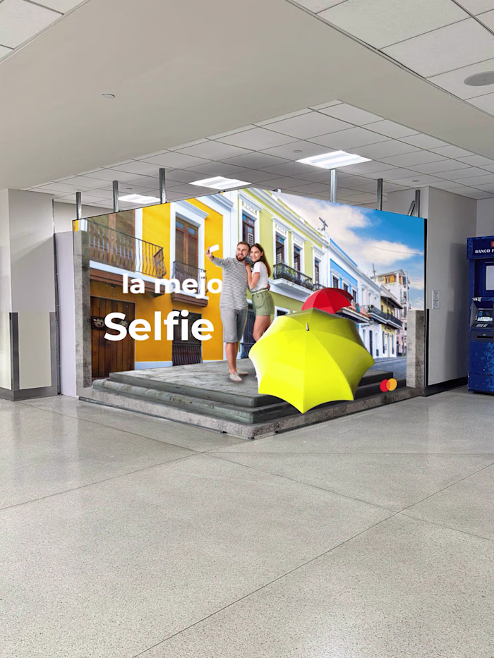 Anamorphic 3d billboard Master Card :: Behance