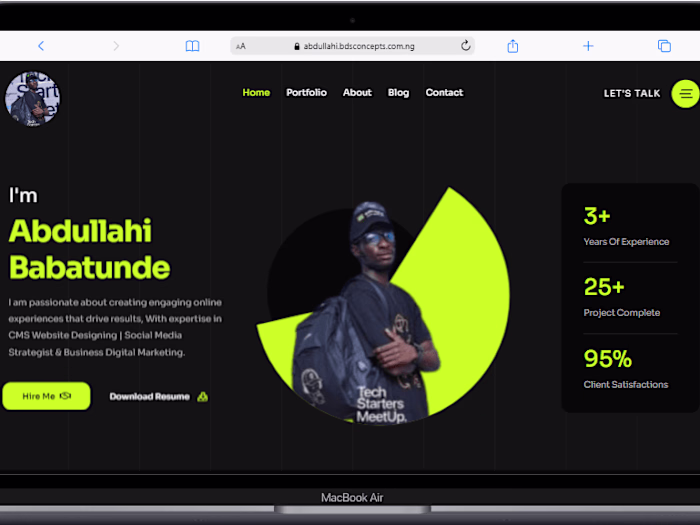 Babatunde Abdullahi O. – Professional CMS Website Designer Soci…