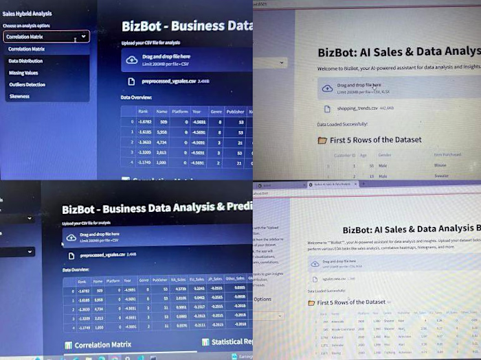 BizBot: AI-Powered Business Data Chatbot Development