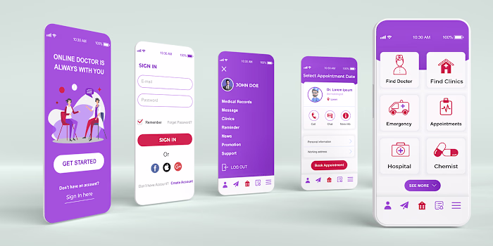 Doctor Mobile App design :: Behance