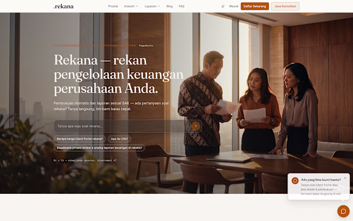 Rekana: AI Bookkeeping SaaS with Audy & Cifo Agents