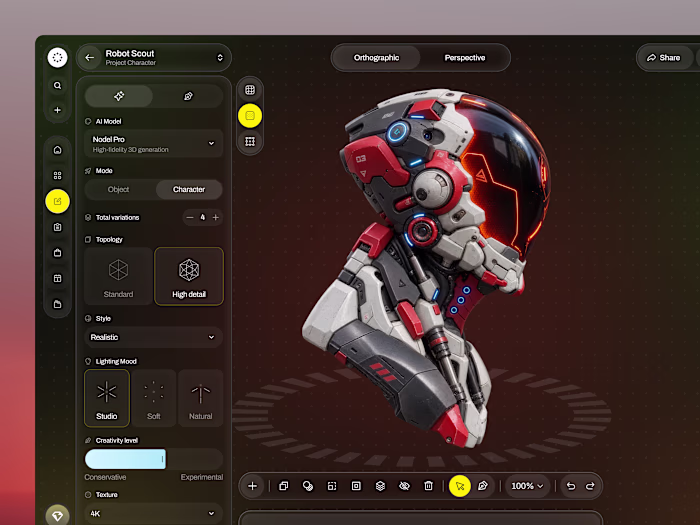 Nodel - AI 3D Model Generator