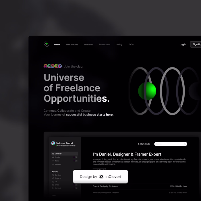 A project that connects freelancers.