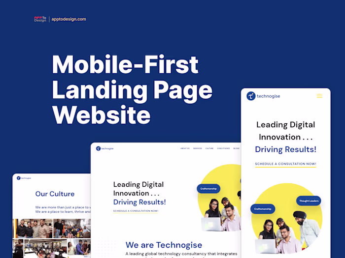 Business Website for a Consultancy Agency