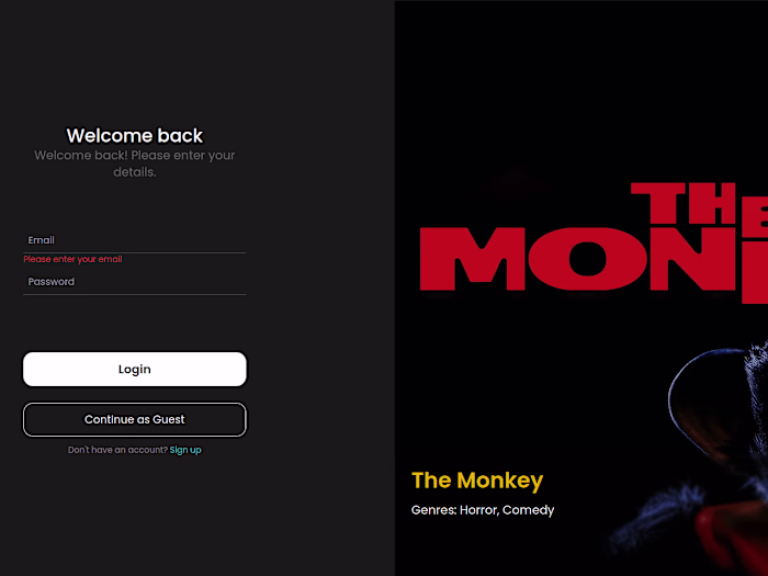 Movibes - movies website