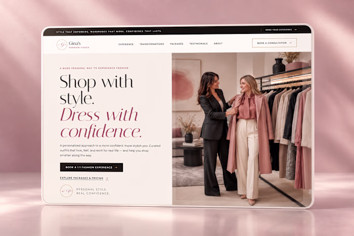 Gina’s Fashion Coach | Personal