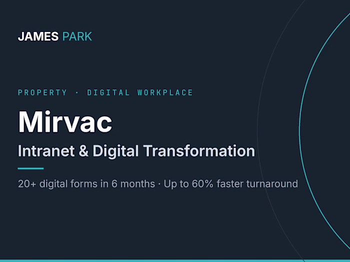 Mirvac: Intranet & Digital Transformation