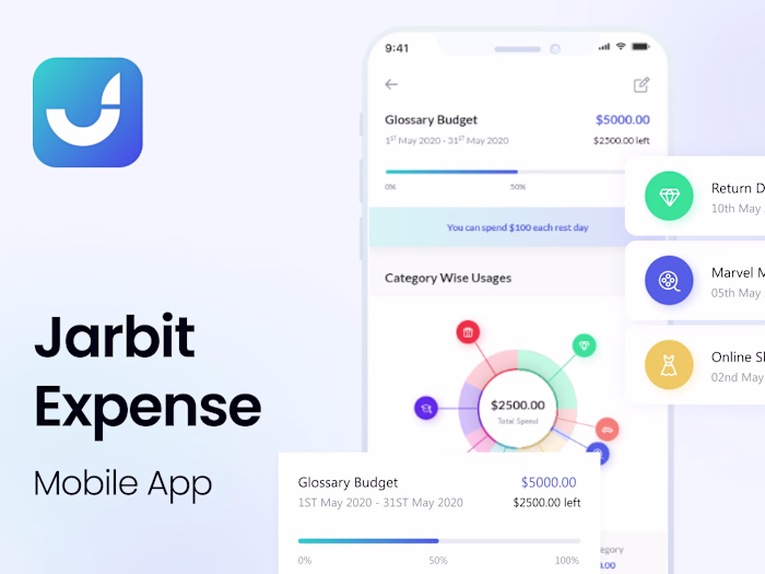 Jarbit - Expense Mobile App