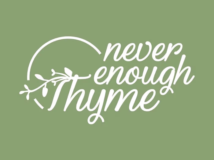 Website Development: Never Enough Thyme
