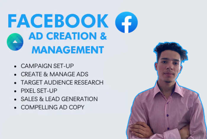 Facebook ads campaign management on Behance