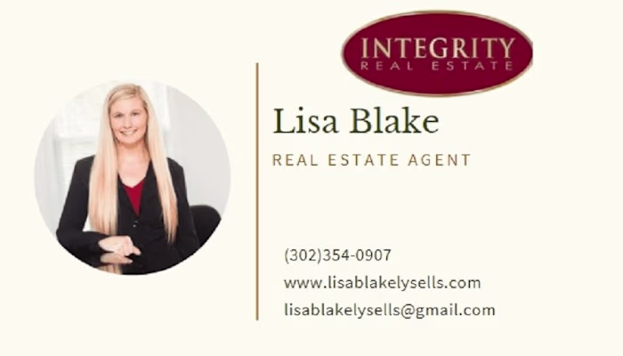 Lisa Blakely-Real Estate Agent Business Card