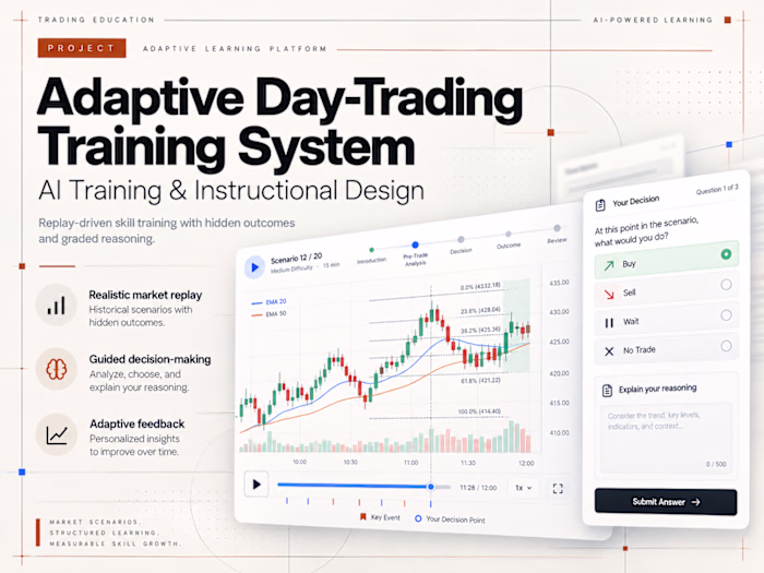 Adaptive Day-Trading Training System