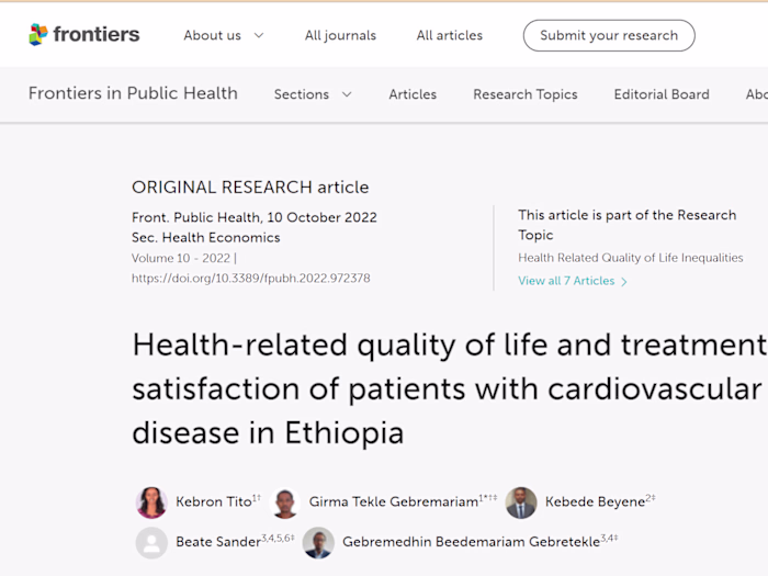 Thesis publication 