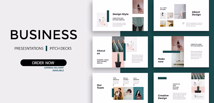 SLEEK AND PROFESSIONAL PRESENTATION