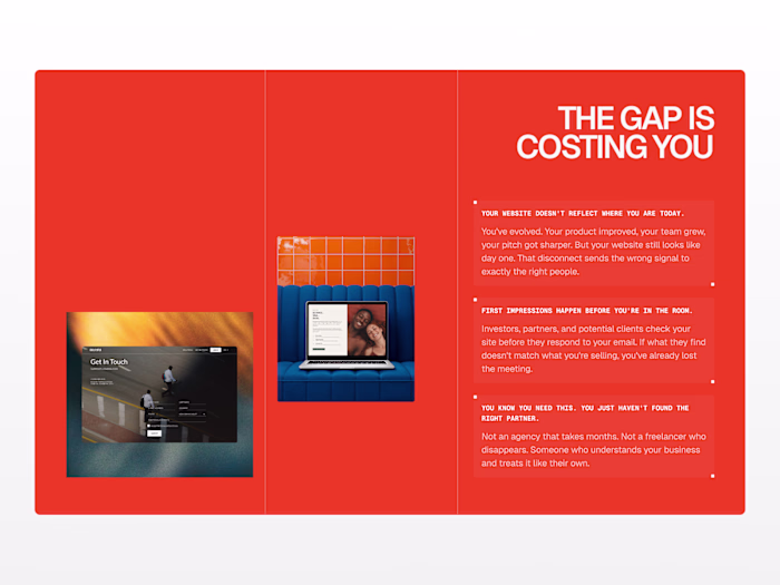 Section for my new website: