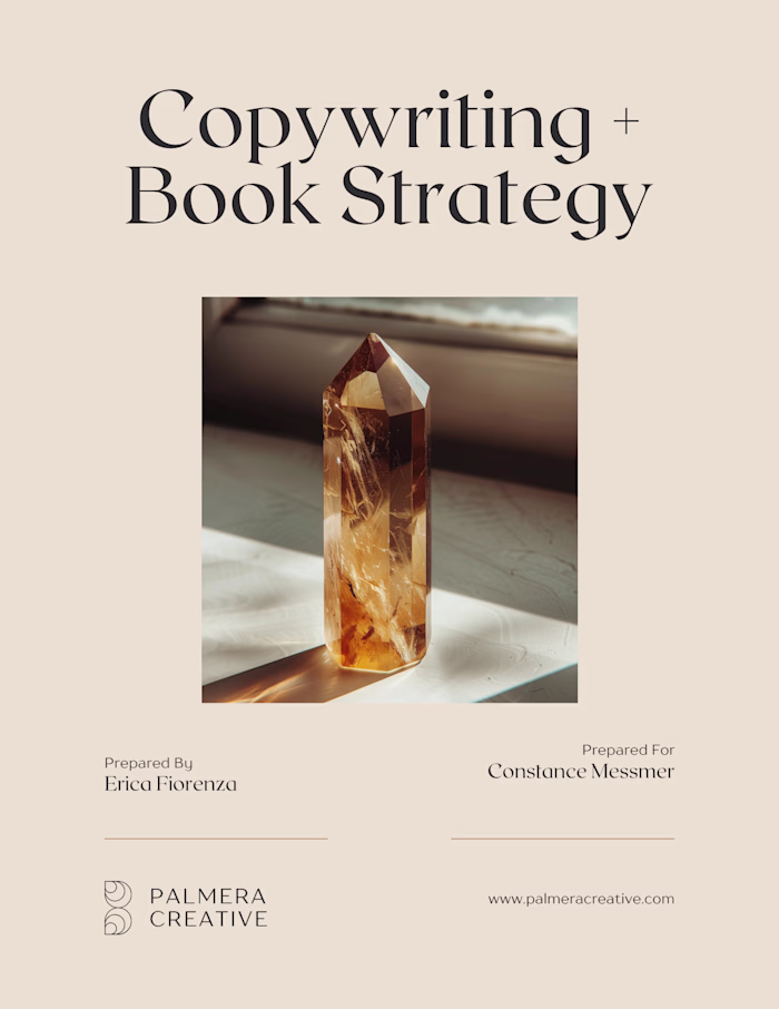 Copywriting + Book Strategy For Thought Leader