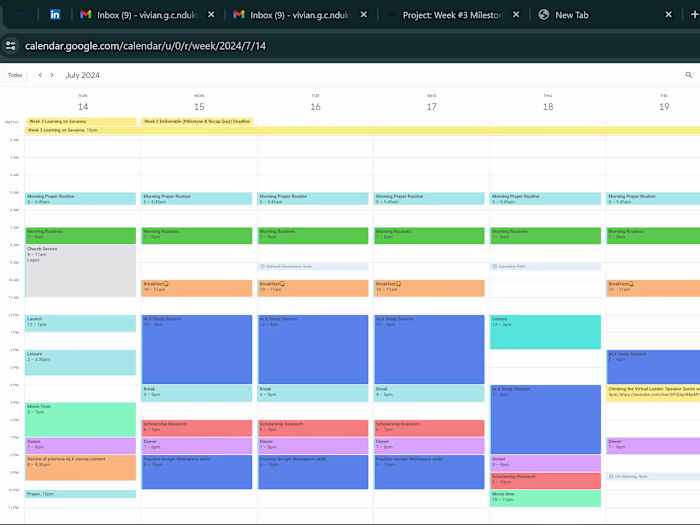 Scheduling and Calendar Management