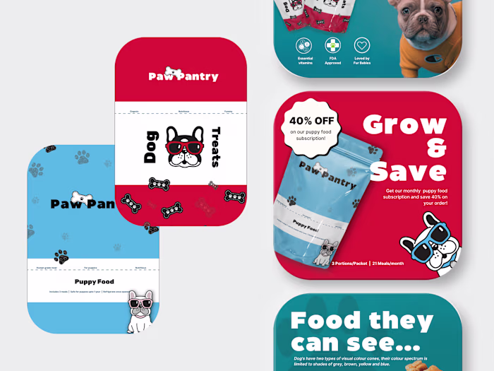 Paw Pantry | Social Identity | Content Creation