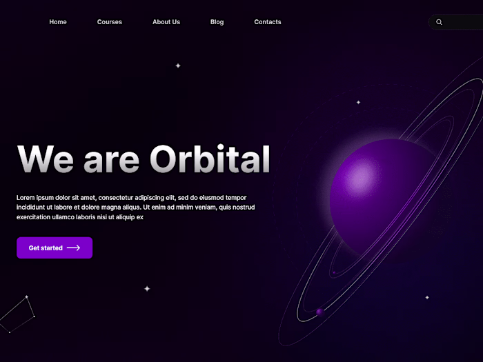 Orbital | Webflow Website