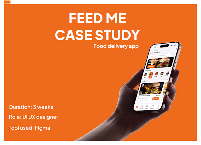 Case study- Food delivery app