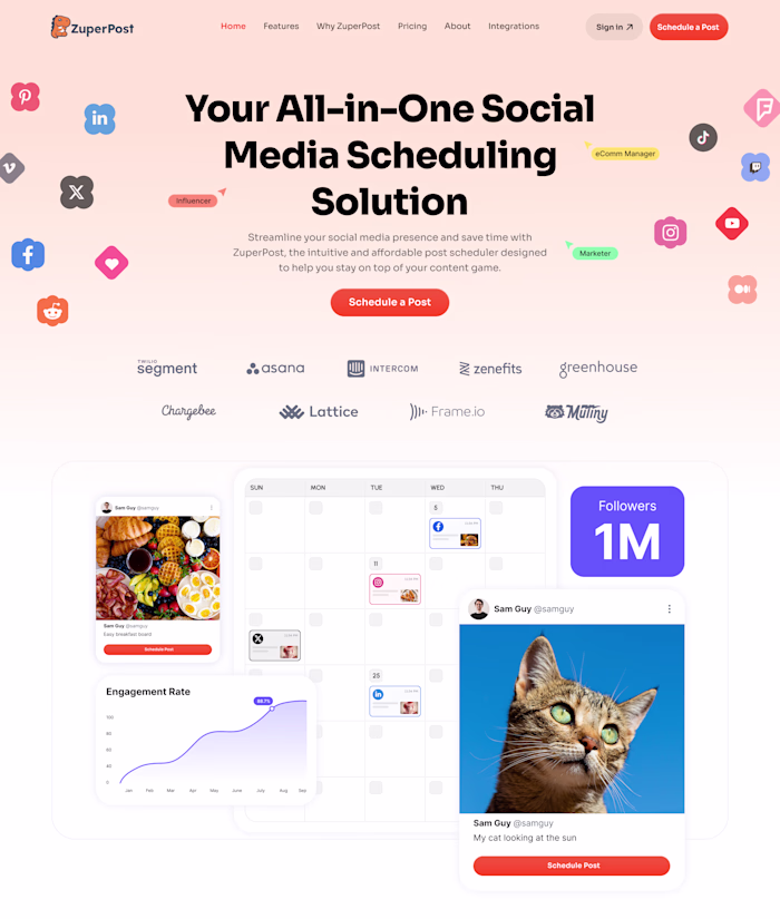 Landing Page Designed for Same client