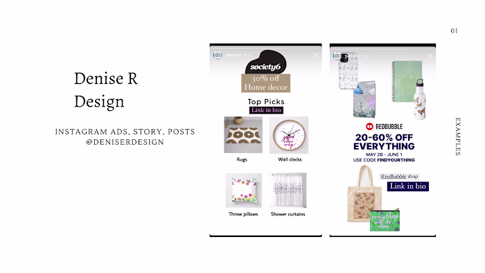 Instagram ads and stories :: Behance