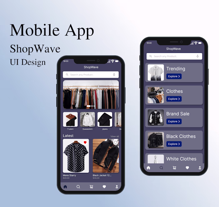 E-commerce App ShopWave