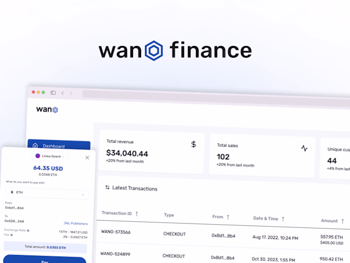 Wano - Simplifying Crypto Commerce
